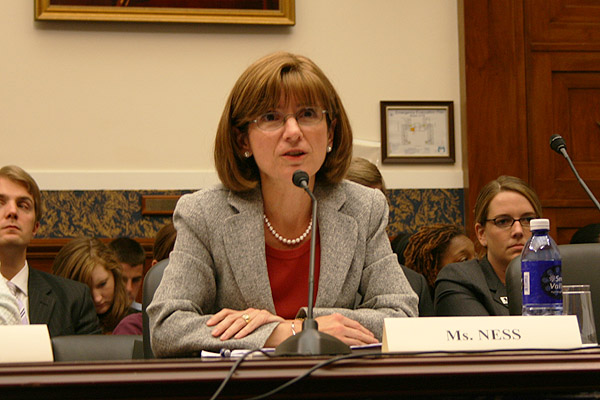 Debra L Ness testifying at a U.S congressional hearing