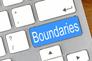Picture of boundaries button